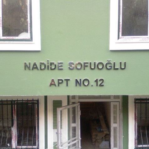 Krom Harf 15cm Lik Harflere Örnek Tir.