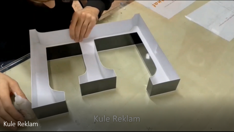 Alüminyum Kutu Harf İmalatı 