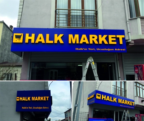 Alüminyum Kutu Harf 